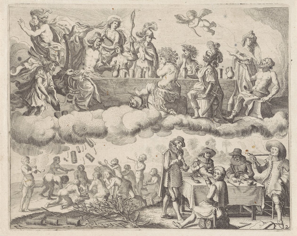 Satyra na palenie autorstwa Anonymous