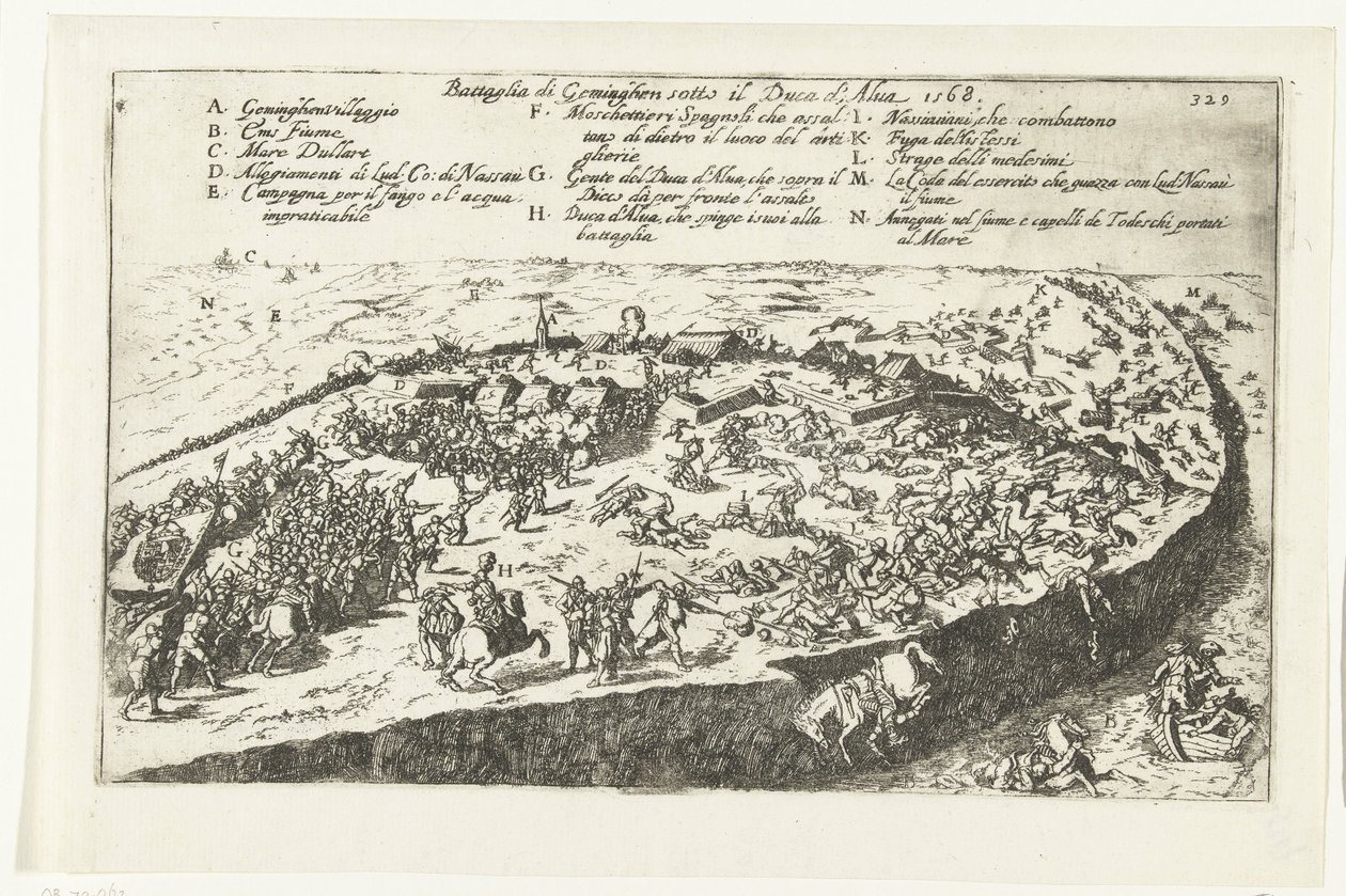 Bitwa pod Jemmingen, 1568 Battaglia di Geminghen sotto il Duca d