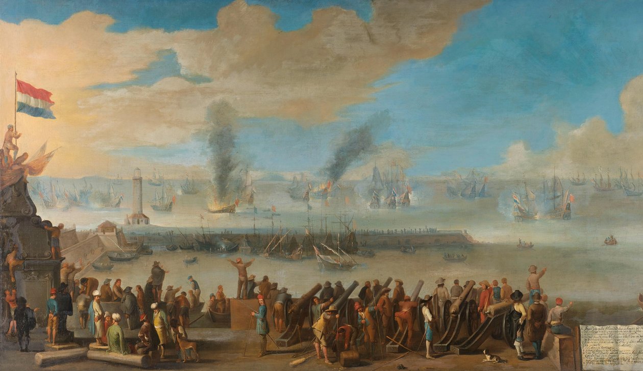 Bitwa pod Livorno (14 marca 1653) autorstwa Anonymous