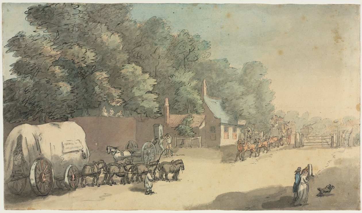 Brama Turnpike autorstwa Anonymous