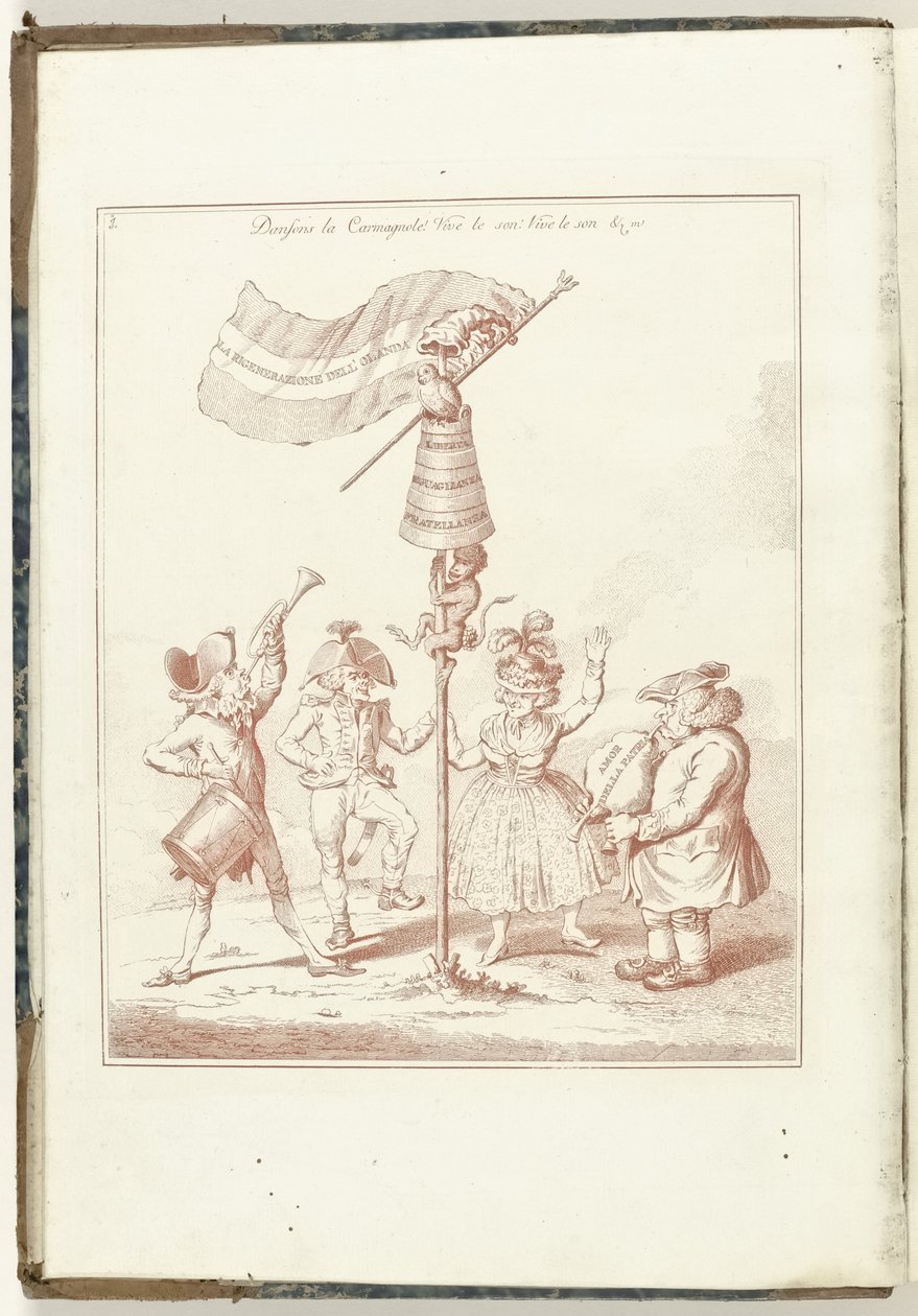 Seria van Titelprent: Regeneracja Holandii, 1795 Odrodzenie Holandii (tytuł na obiekcie) Hollandia Regenerata (włoska kopie) (tytuł serii) Odrodzenie Holandii: spechio do wszystkich odrodzonych ludów (tytuł serii na obiekcie) autorstwa Anonymous
