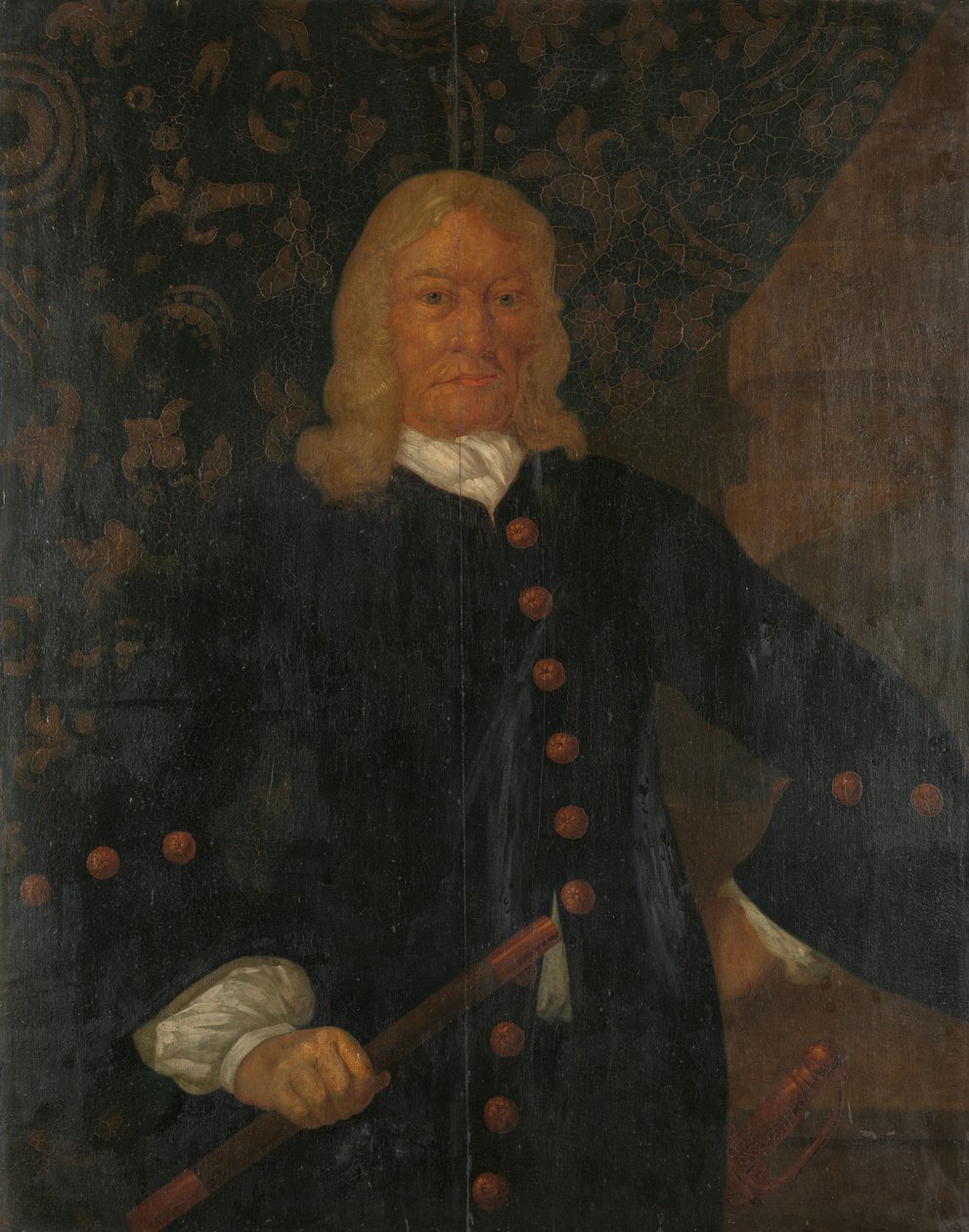 Willem van Outhoorn (1691-1704) Portret Willema van Outhoorna, generalnego gubernatora Holenderskich Indii Wschodnich autorstwa Anonymous