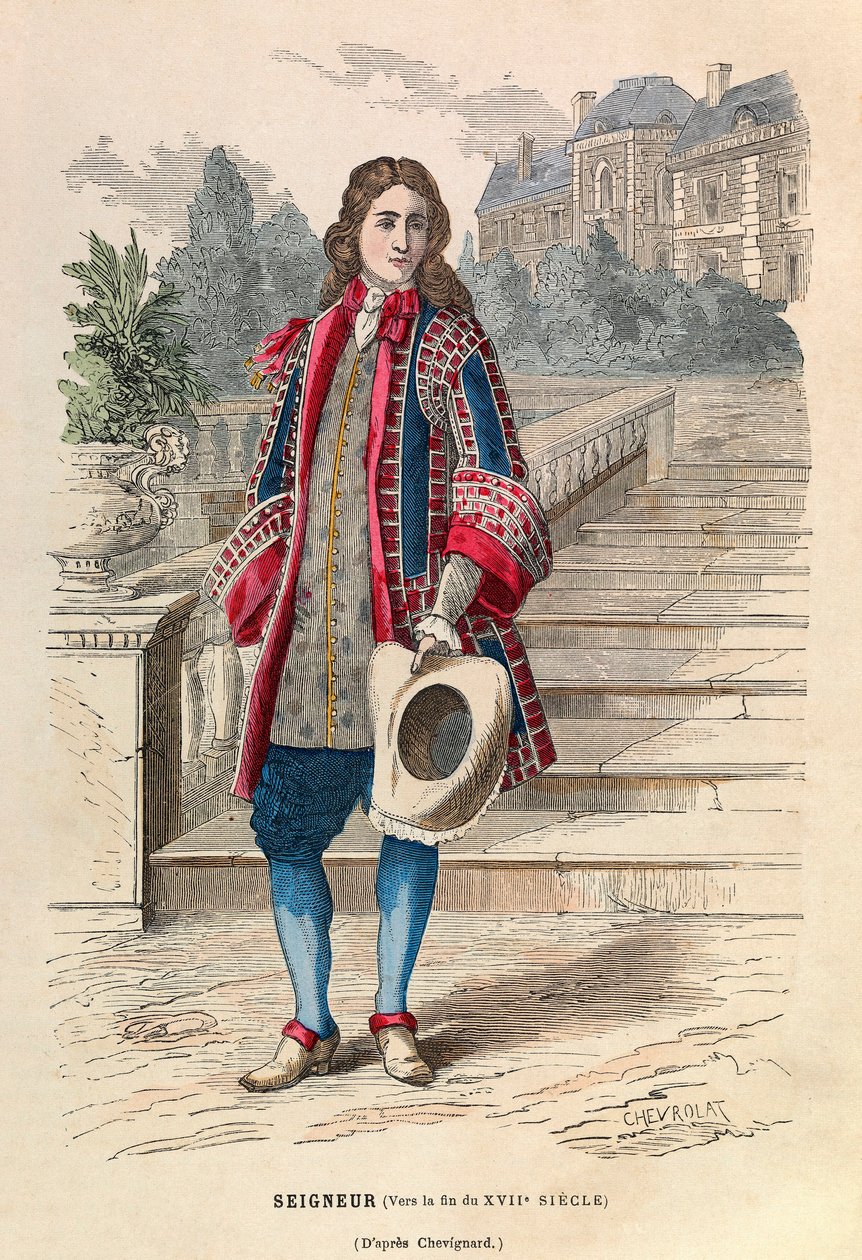Pan, koniec XVII w. - Szlachcic, koniec XVII w. - kolekcja prywatna autorstwa Anonymous Anonymous