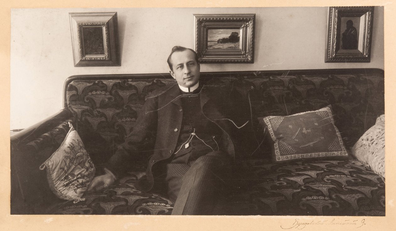 Alexandre Ziloti - Pianista i dyrygent Alexander Siloti (1863-1945) - Anonim. Fotografia autorstwa Anonymous Anonymous
