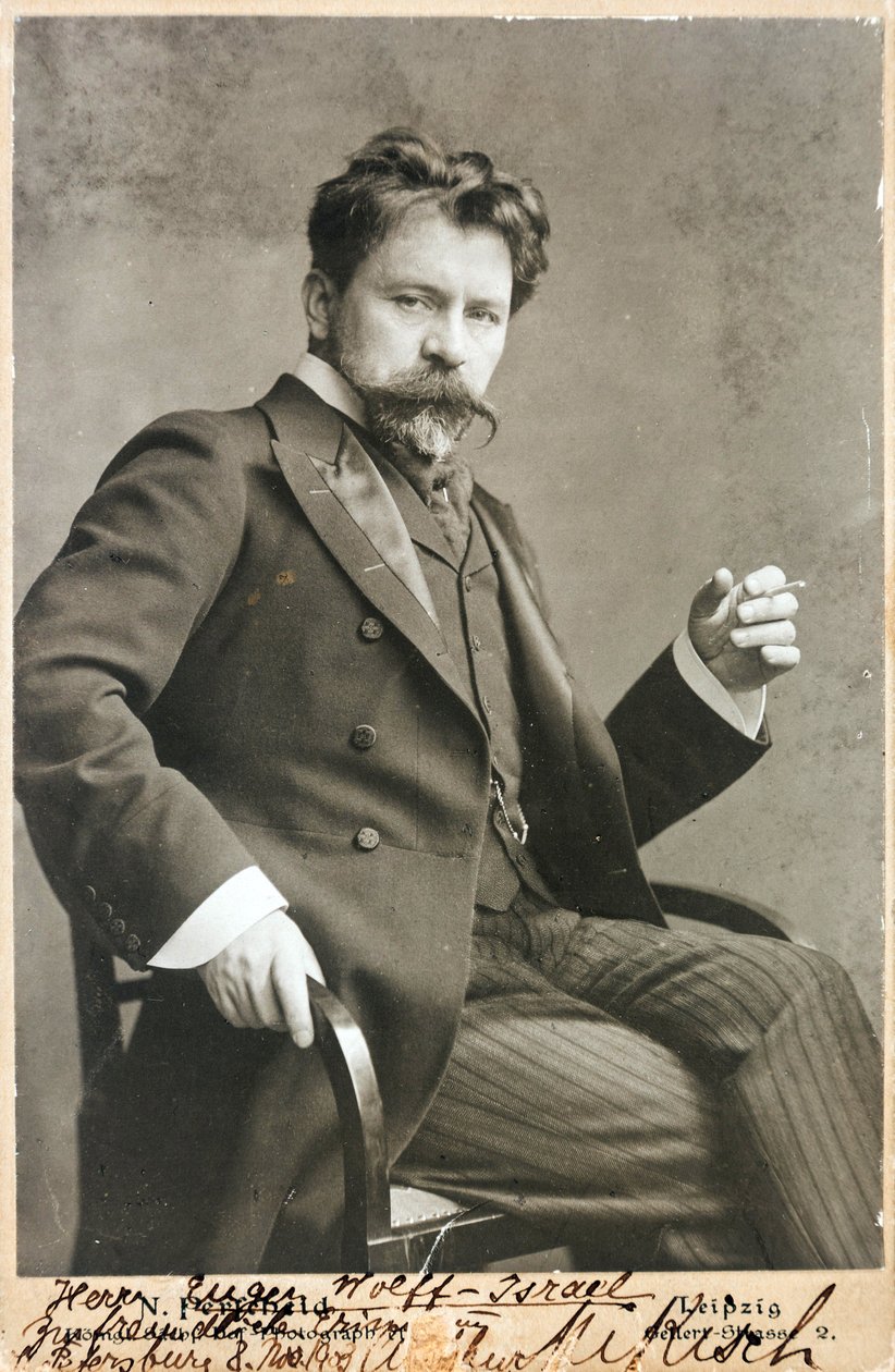 Arthur Nikisch - Portret dyrygenta Arthura Nikischa (1855-1922) - Anonim. Zdjęcie autorstwa Anonymous Anonymous