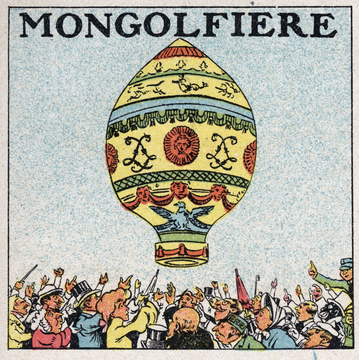 Balony: balon braci Montgolfier 19 września autorstwa Anonymous Anonymous