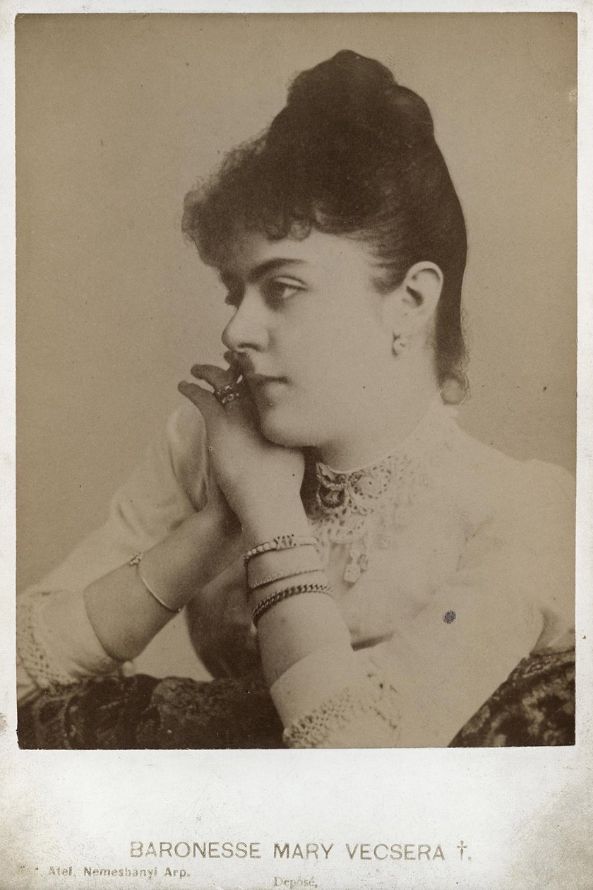 Baronowa Mary Vetsera (1871-1889), Anonim autorstwa Anonymous Anonymous