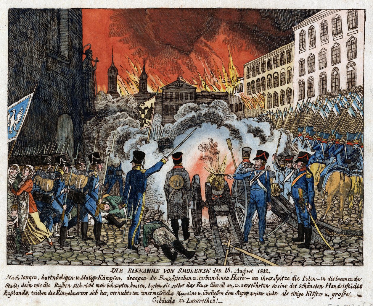 Bataille de Smolensk (1812) - Zdobycie Smoleńska 18 sierpnia autorstwa Anonymous Anonymous