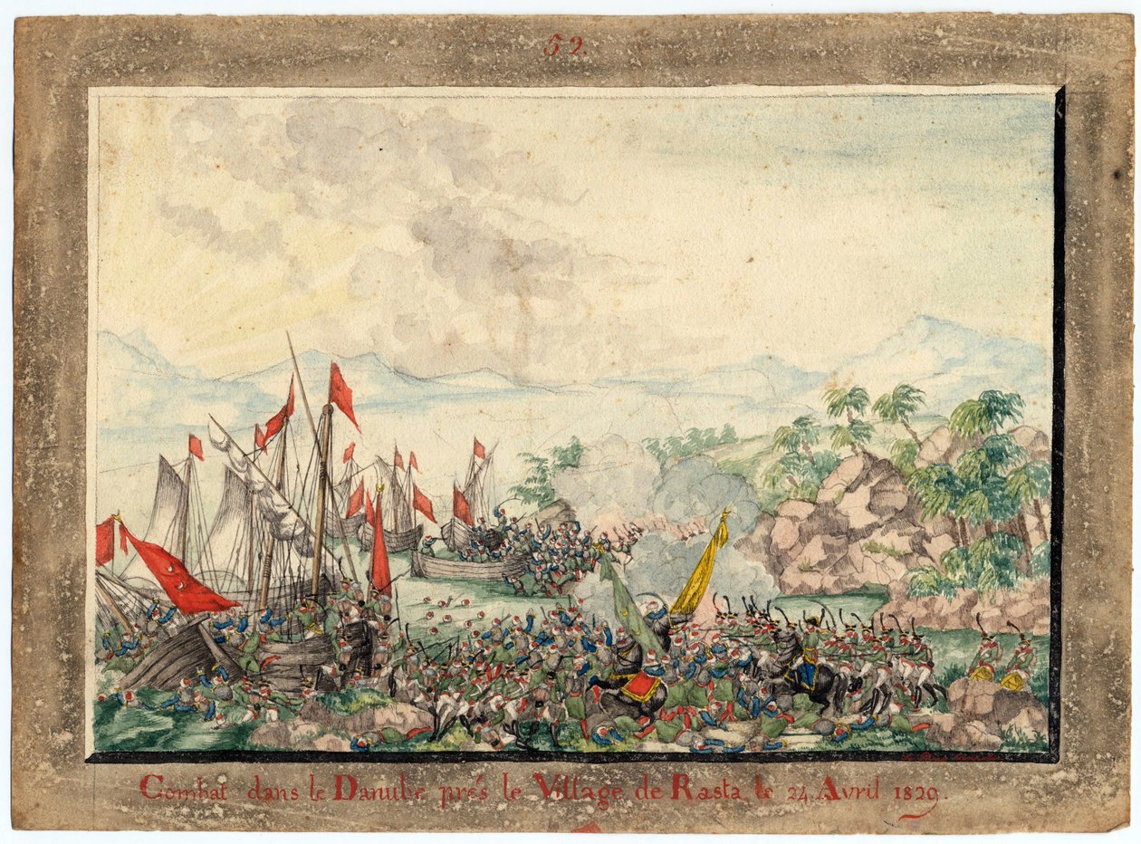 Bitwa nad Dunajem 1828 autorstwa Anonymous Anonymous