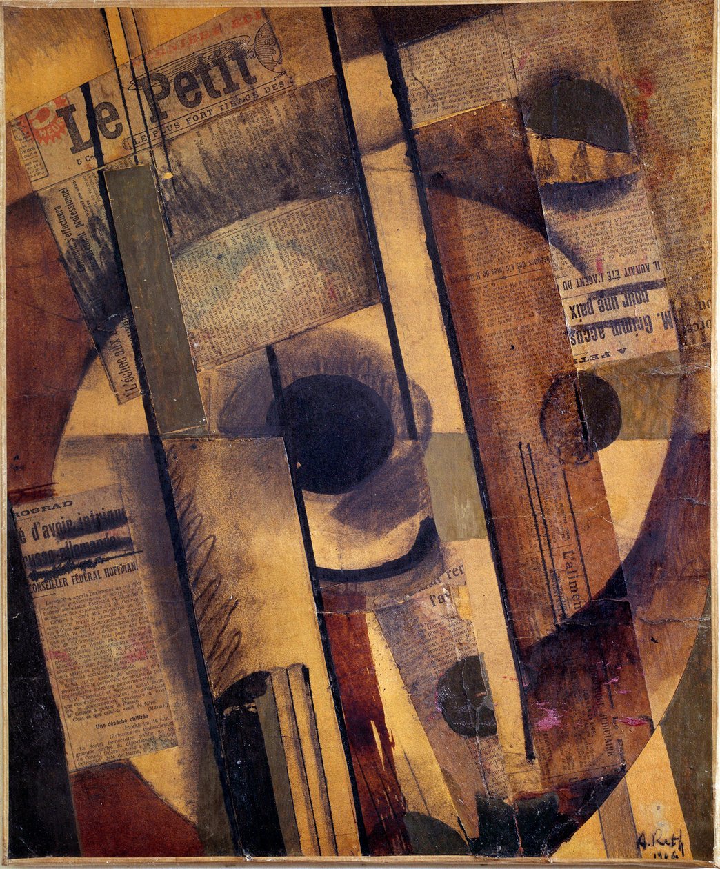 Kompozycja w Petity Journal Realize Alfreda Alfreda (1884-1966) 1946 Zbiory prywatne autorstwa Anonymous Anonymous
