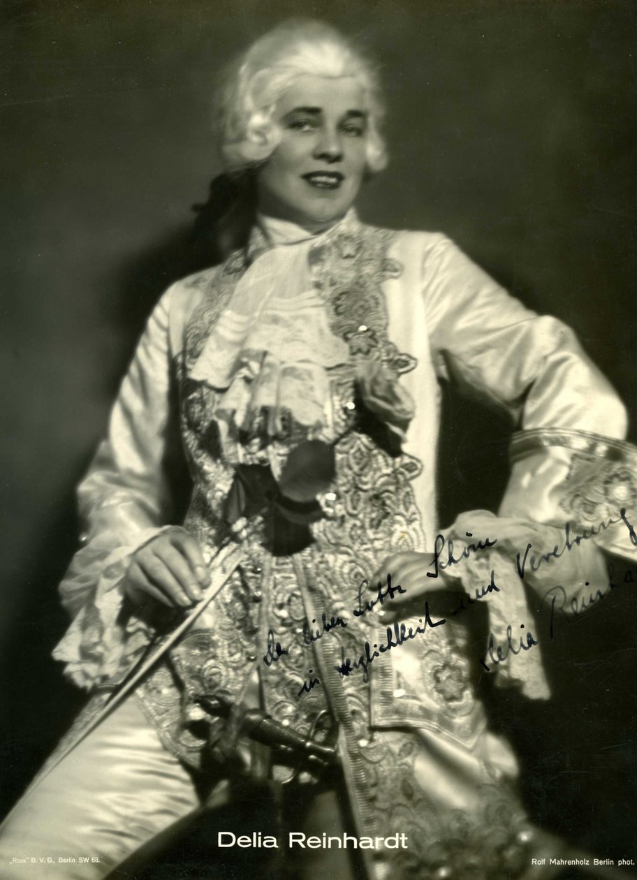 Delia Reinhardt (1892-1974) w „Weselu Figara” Wolfganga Amadeusza Mozarta, Anonim autorstwa Anonymous Anonymous