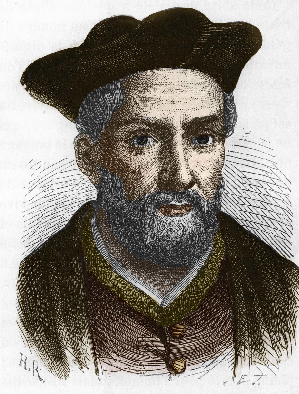 François Rabelais (1495 - 1553), francuski pisarz. autorstwa Anonymous Anonymous