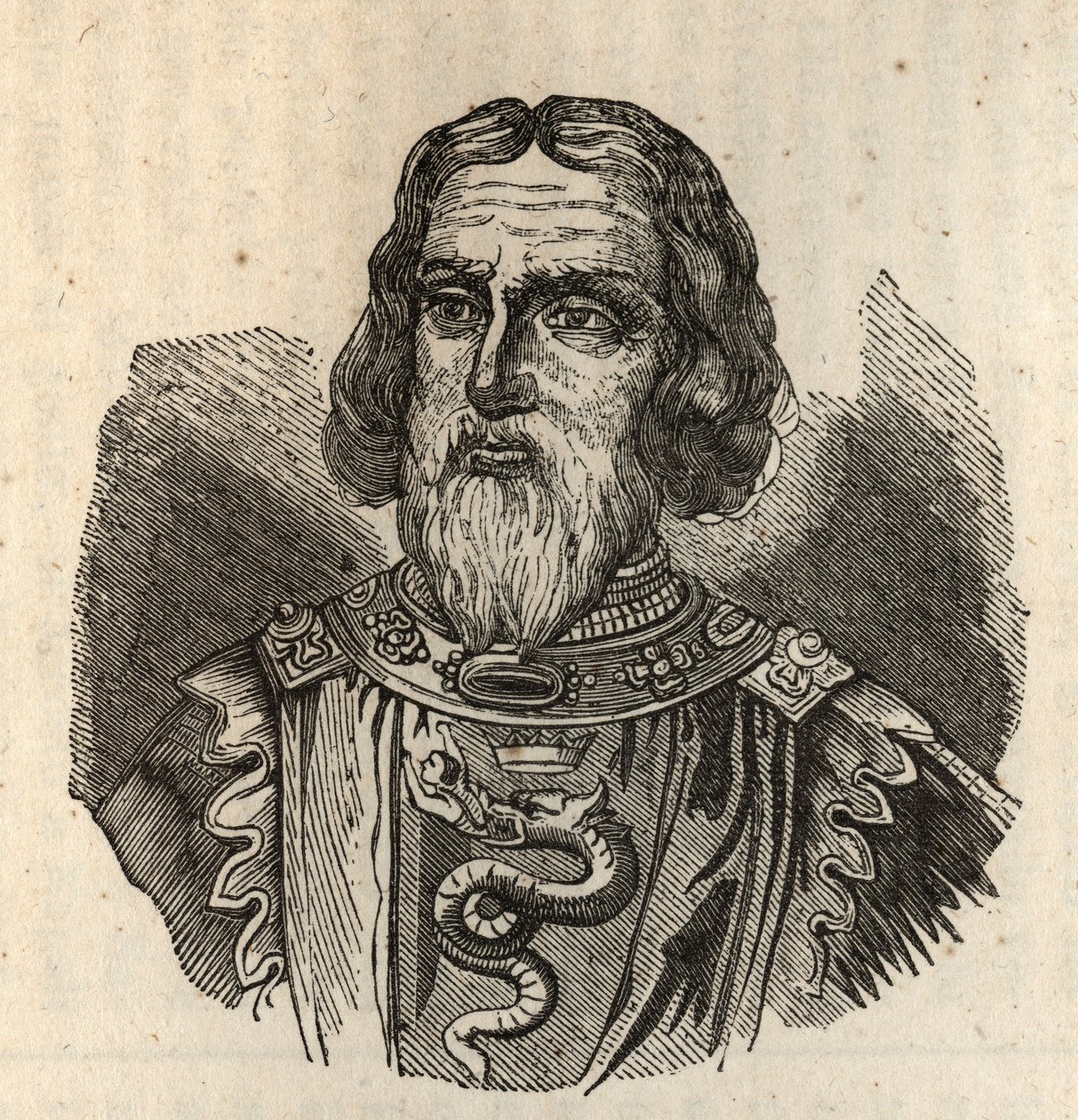 Galeas I Visconti - Galeazzo I Visconti - galeazzo first visconti - 1277-1328 - grawer autorstwa Anonymous Anonymous