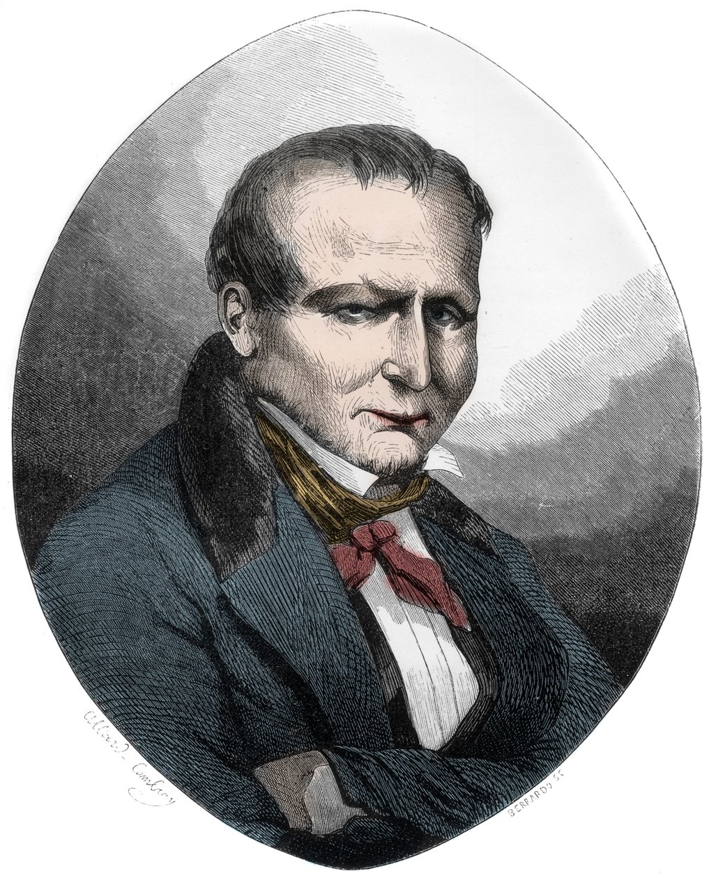 Giuseppe Marco Fieschi, główny konspirator w zamachu na króla Francji Ludwika Filipa w lipcu 1835 - Giuseppe Fieschi (1790-1836), francuski konspirator, który dokonał ataku na piekielną machinę 28 czerwca 1835 na Ludwika Filipa autorstwa Anonymous Anonymous