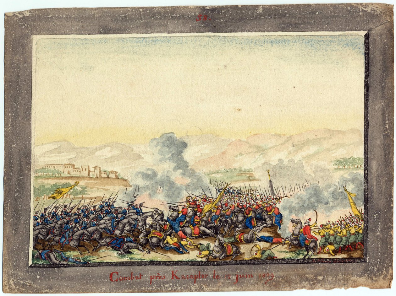 Wojna rosyjsko-turecka 1828-1829 - Bitwa pod Kulewiczą (Kulewcza) - Bitwa pod Kulewiczą 11 czerwca autorstwa Anonymous Anonymous