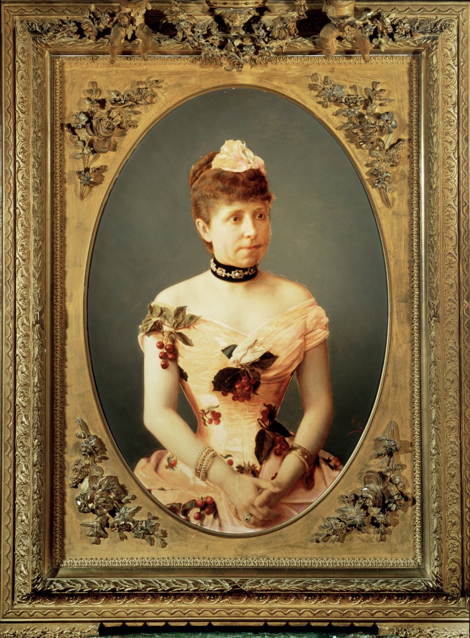 Maria Krystyna Habsburżanka, druga żona Alfonsa XII, matka Alfonsa XIII, regentka Hiszpanii w latach 1885-1902 ... autorstwa Anonymous Anonymous