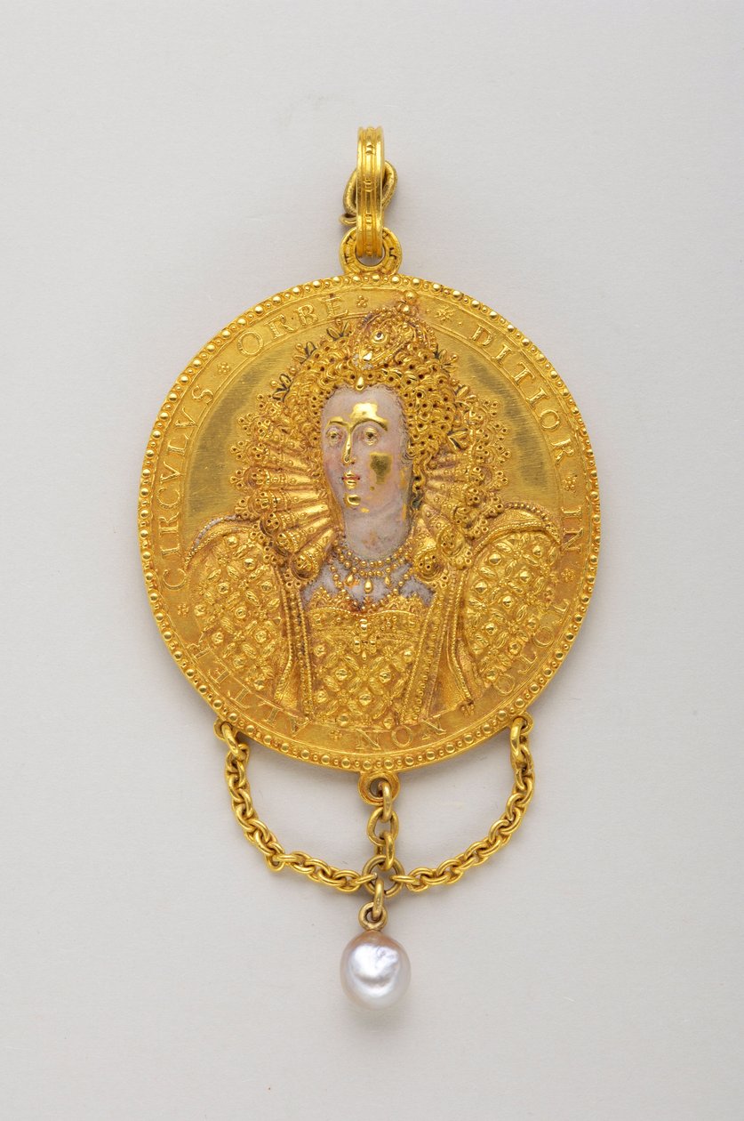 Medal z 1589 roku na cześć królowej Elżbiety I. Offverse (16 wieku) autorstwa Anonymous Anonymous