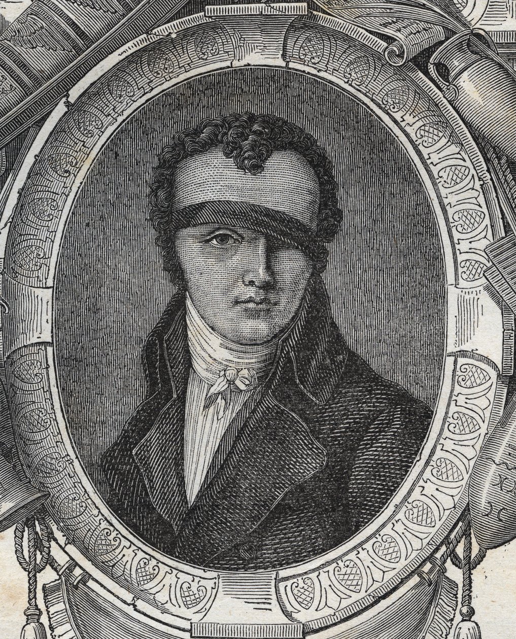 Nicolas Jacques Conte (1755-1805), francuski malarz, chemik i wynalazca - autorstwa Anonymous Anonymous