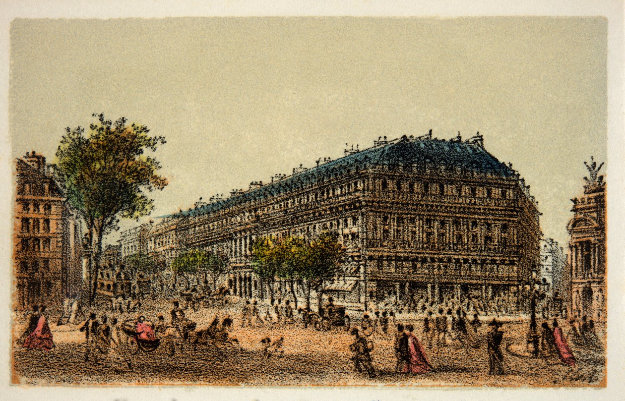 Paryż 1874: Boulevard des Capucines, kolekcja prywatna autorstwa Anonymous Anonymous
