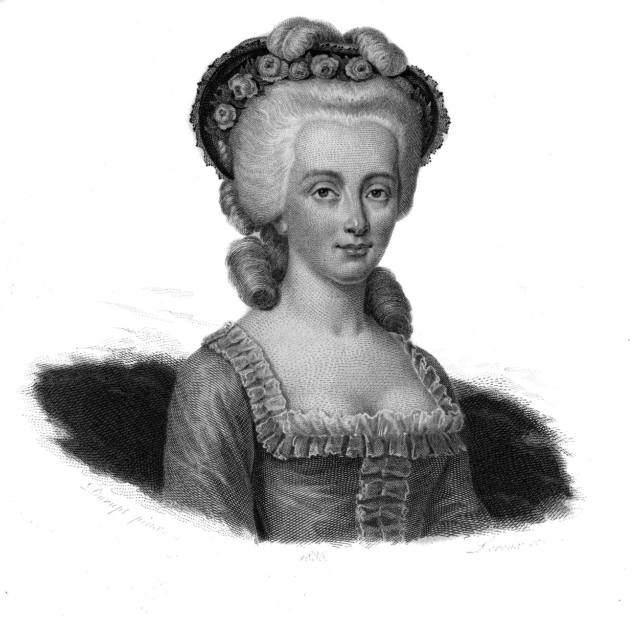 Portret wicehrabiny Dumoulin Claudine Apolline Aubert-d