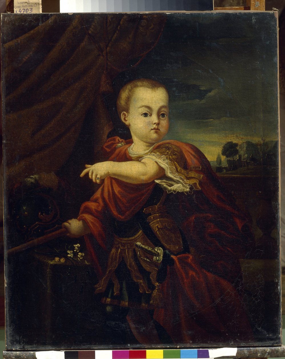 Portret cara Rosji Iwana VI Antonowicza (Romanov autorstwa Anonymous Anonymous
