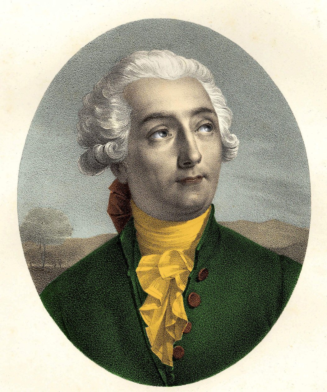 Portret Antoine Laurenta de Lavoisiera (1743-1794) autorstwa Anonymous Anonymous