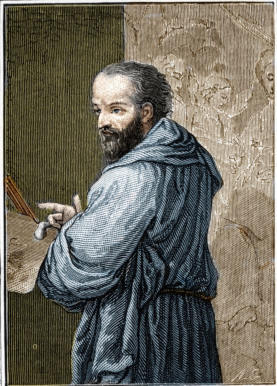 Portret Antonio Allegri dit Il Correggio (The Correge autorstwa Anonymous Anonymous