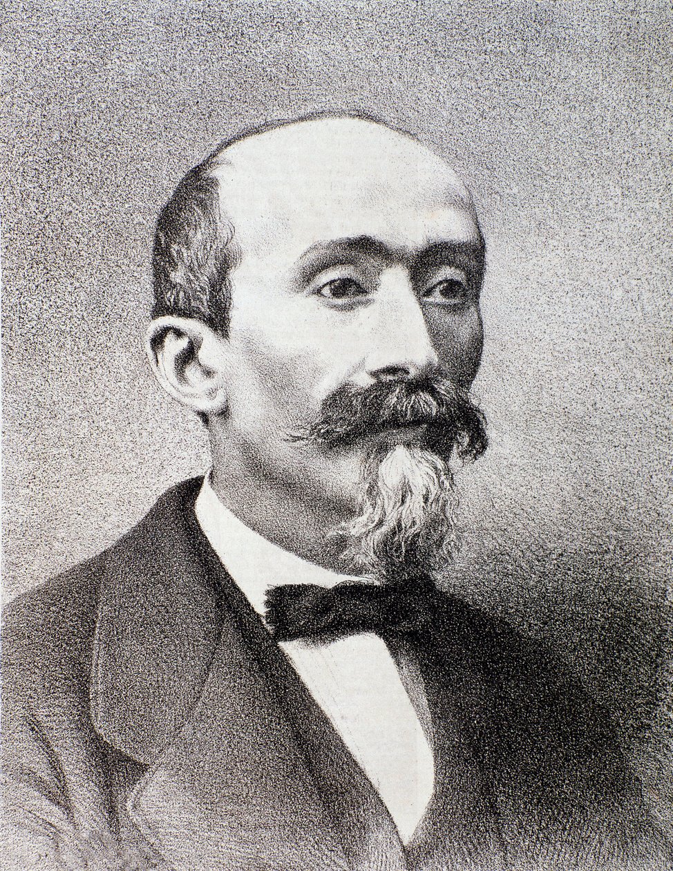 Portret Antonio Cagnoniego (1828-1896) z prywatnej kolekcji włoskiego kompozytora Milanese autorstwa Anonymous Anonymous