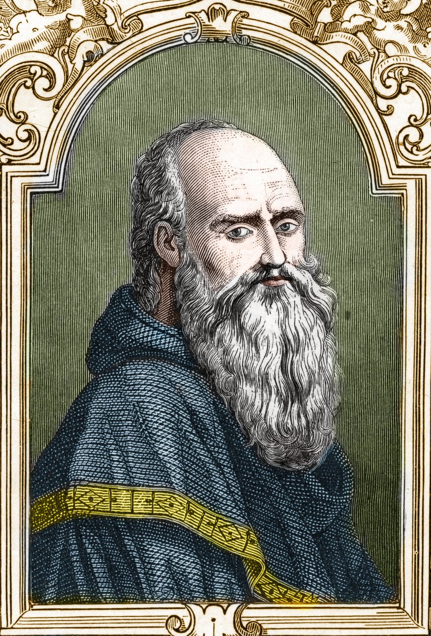 Portret Bernardino de Scapis zwanego Bernardino Luini (1481-1532) malarz włoski. grawerunek z 1859 r. w „”Galeriach Europa – Włochy” autorstwa Armengaud. Prywatna kolekcja. autorstwa Anonymous Anonymous