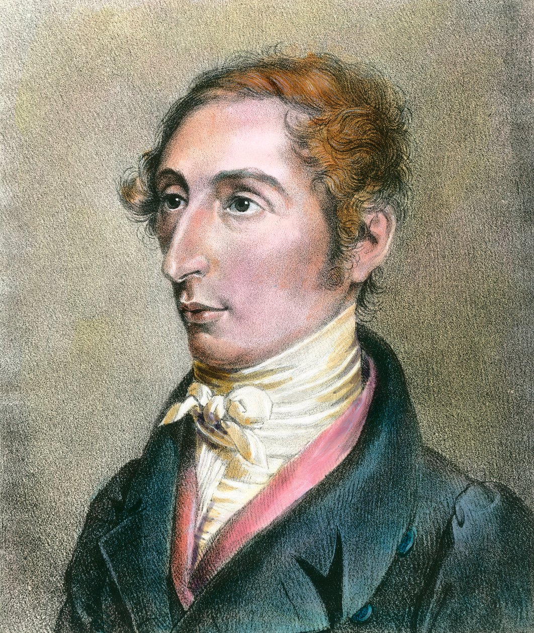 Portret Carla (Karla) Marii Von Webera (1786-1826) Niemiecki kompozytor Grawerowanie XIX wieku Kolekcja prywatna autorstwa Anonymous Anonymous