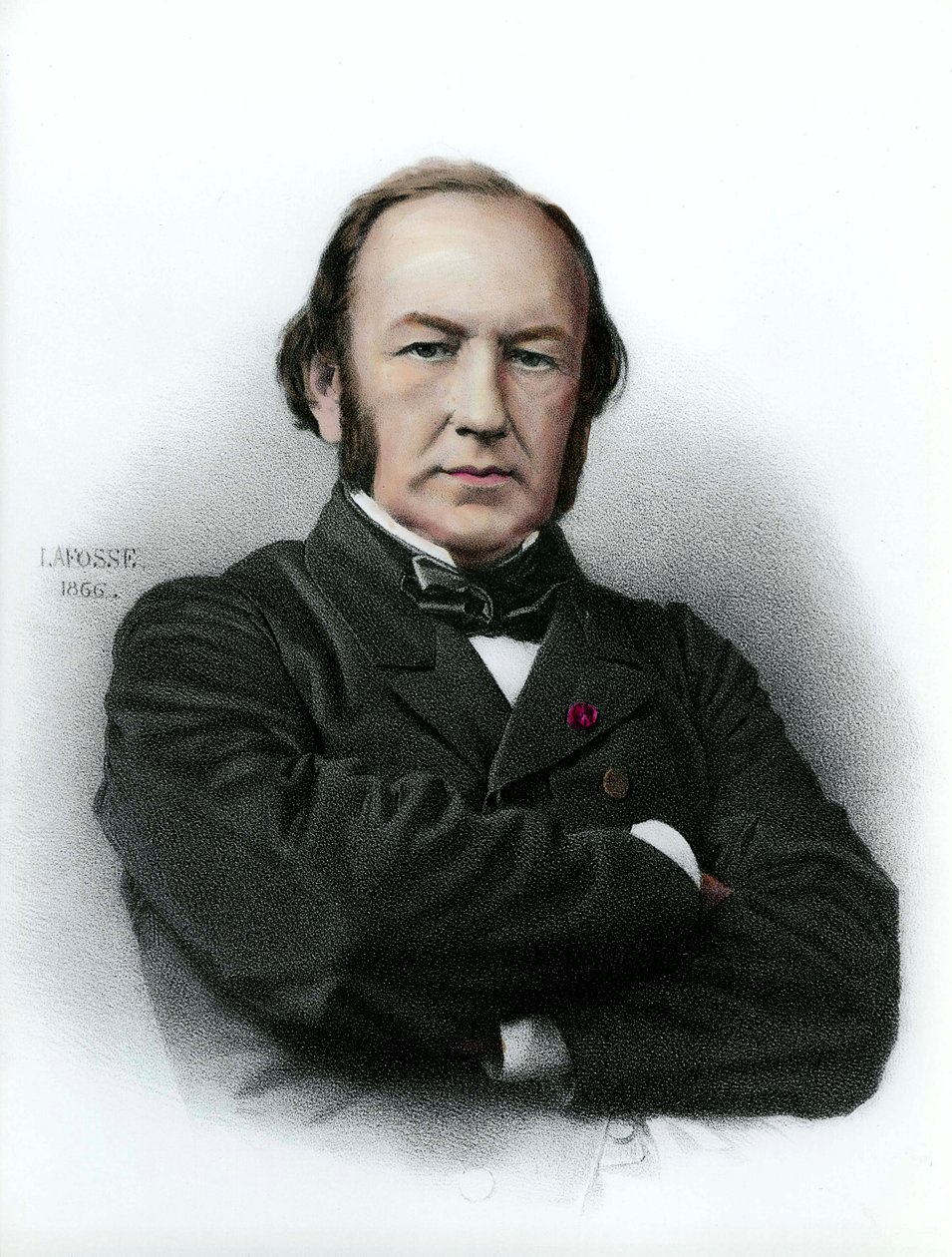Portret Claude Bernard (1813 - 1878) Francuski fizjolog. autorstwa Anonymous Anonymous