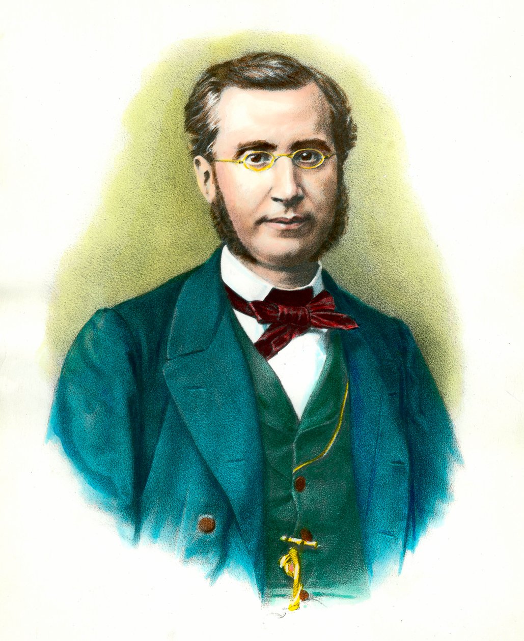 Portret Emile Olliviera (1825-1913), francuskiego polityka. Rycina XIX wieku. Prywatna kolekcja autorstwa Anonymous Anonymous