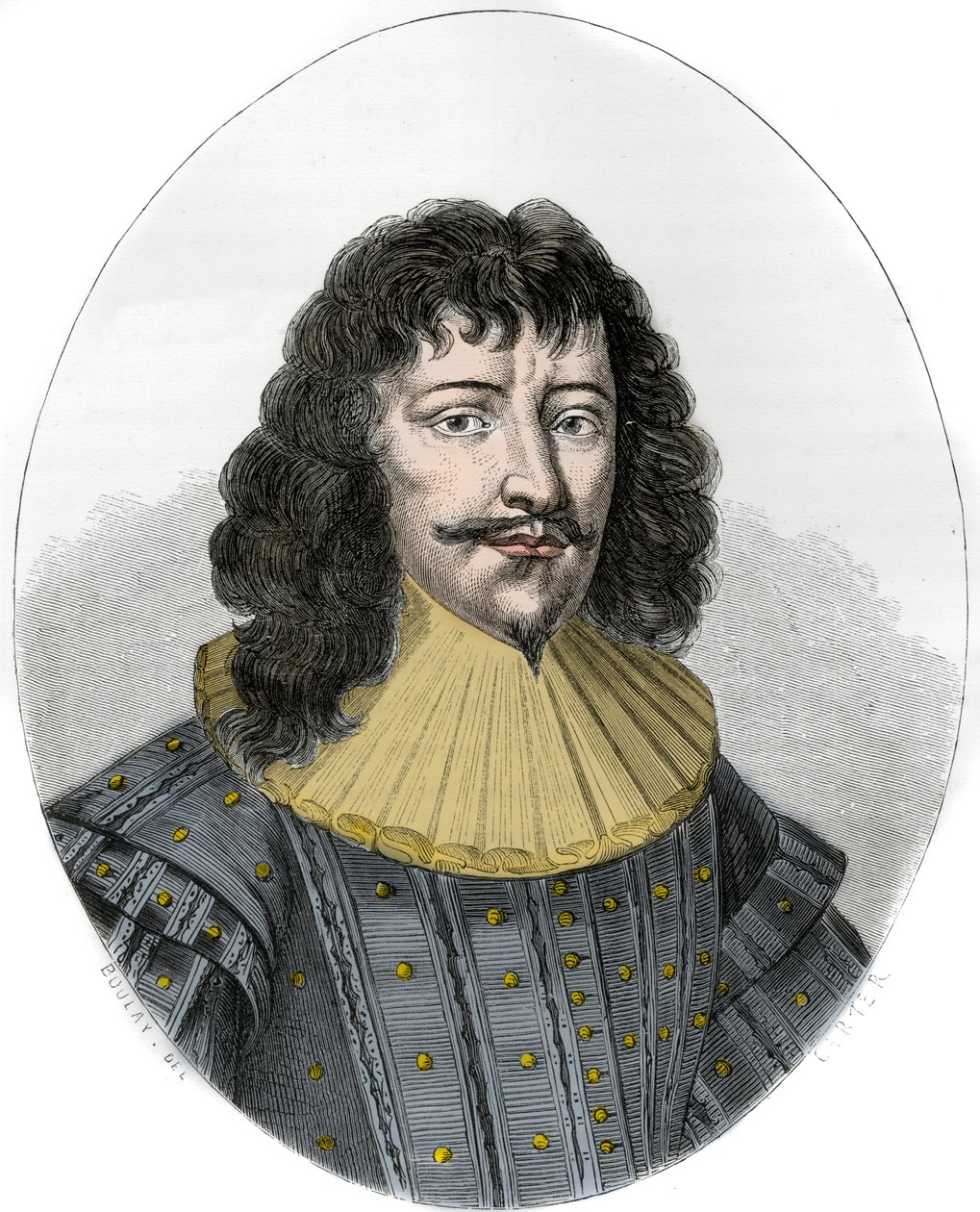Portret Francois-Henri de Montmorency-Bouteville, zwanego Marechal de Luxembourg autorstwa Anonymous Anonymous