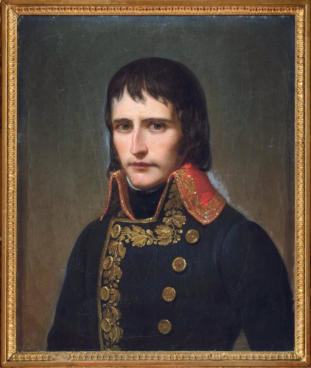 Portret generała Bonaparte (1769-1821), Anonim. olej na płótnie autorstwa Anonymous Anonymous