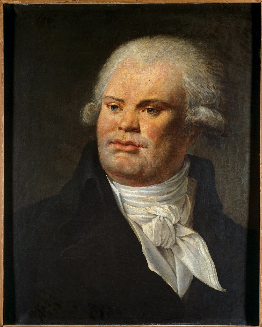 Portret Georgesa Dantona (1759 - 1794) mówcy i polityka. Anonimowy obraz z XVIII wieku. Olej na płótnie. Wymiary: 0,61 x 0,49m. Paryż, Musee Carnavalet. autorstwa Anonymous Anonymous