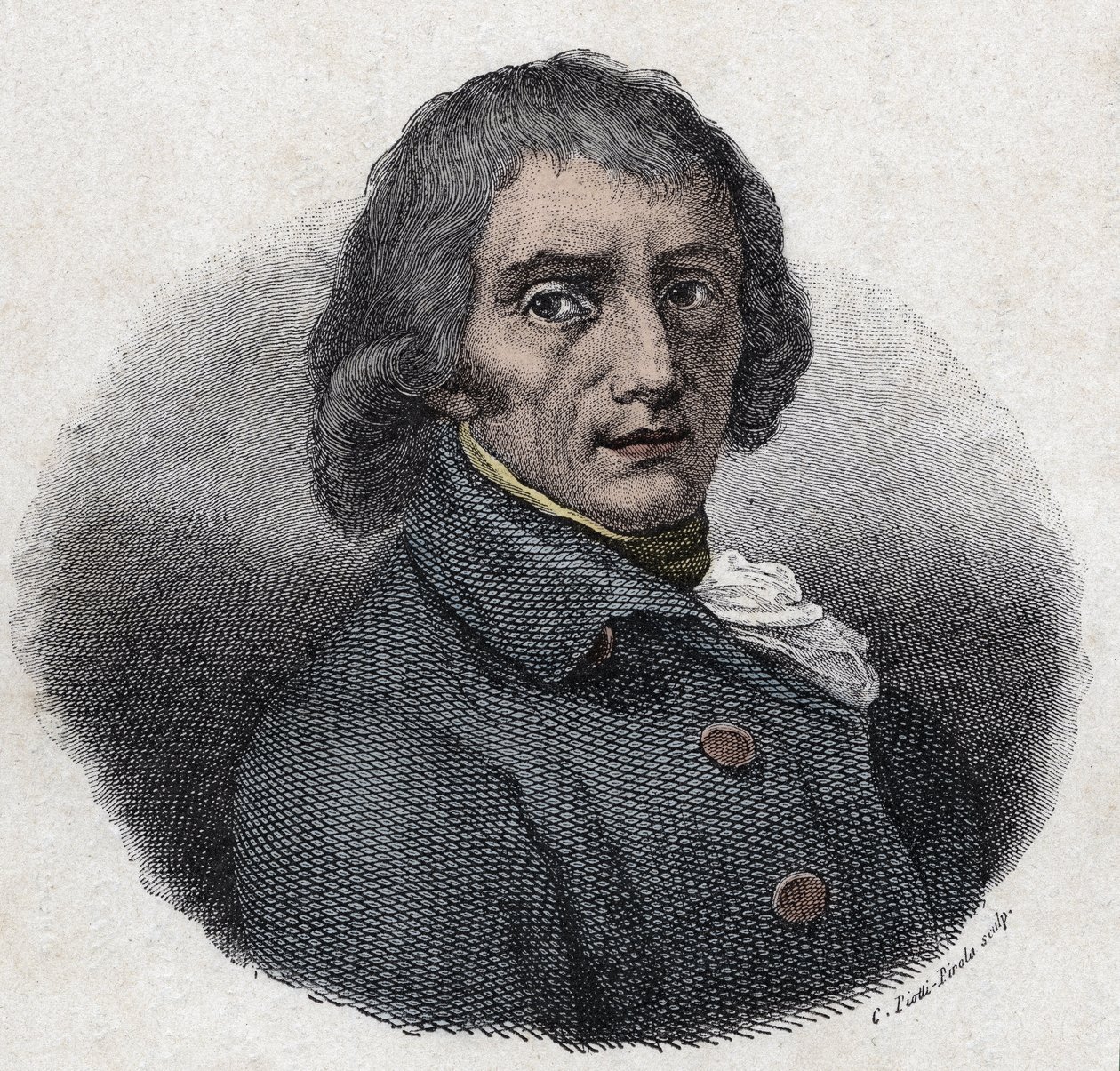 Portret Giuseppe Pariniego (1729-1799), włoskiego poety autorstwa Anonymous Anonymous