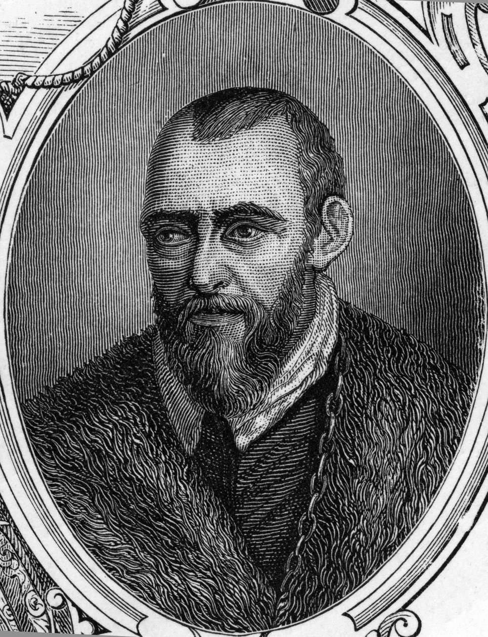 Portret Jacopo Palmy Młodszego (Młody) autorstwa Anonymous Anonymous