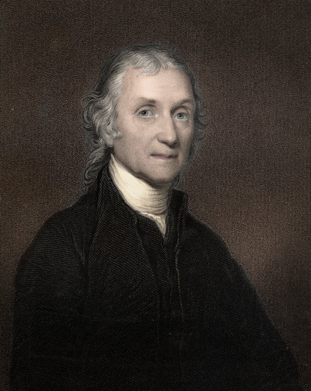 Portret Josepha Priestleya (1733 - 1804) brytyjski chemik i teolog autorstwa Anonymous Anonymous