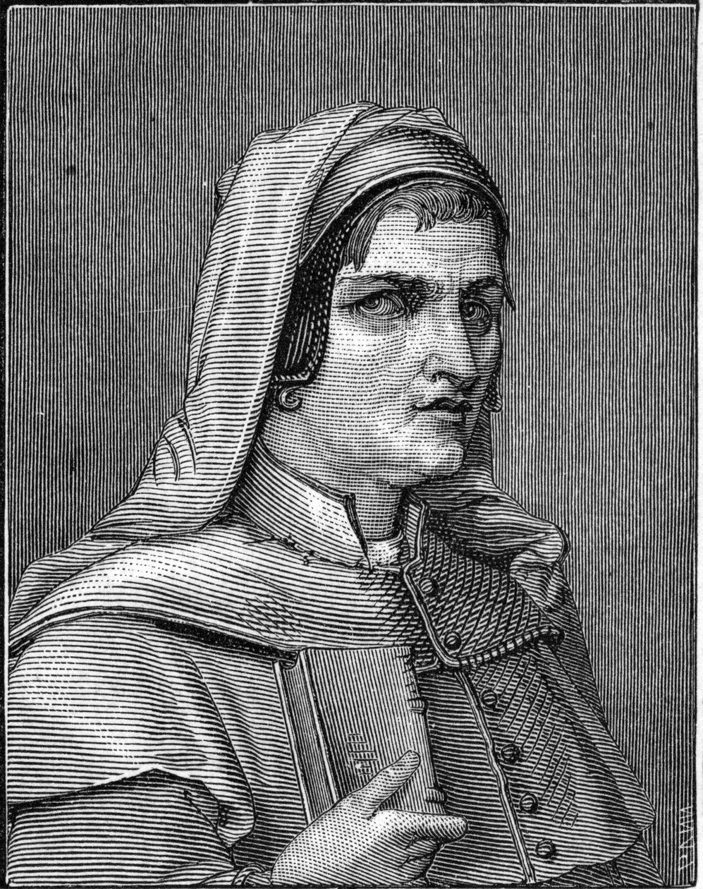 Portret Lelio Orsi (1511-1587), włoskiego malarza. rycina z 1859 r. w „Galeriach Europa – Włochy” autorstwa Armandauda. Prywatna kolekcja. autorstwa Anonymous Anonymous