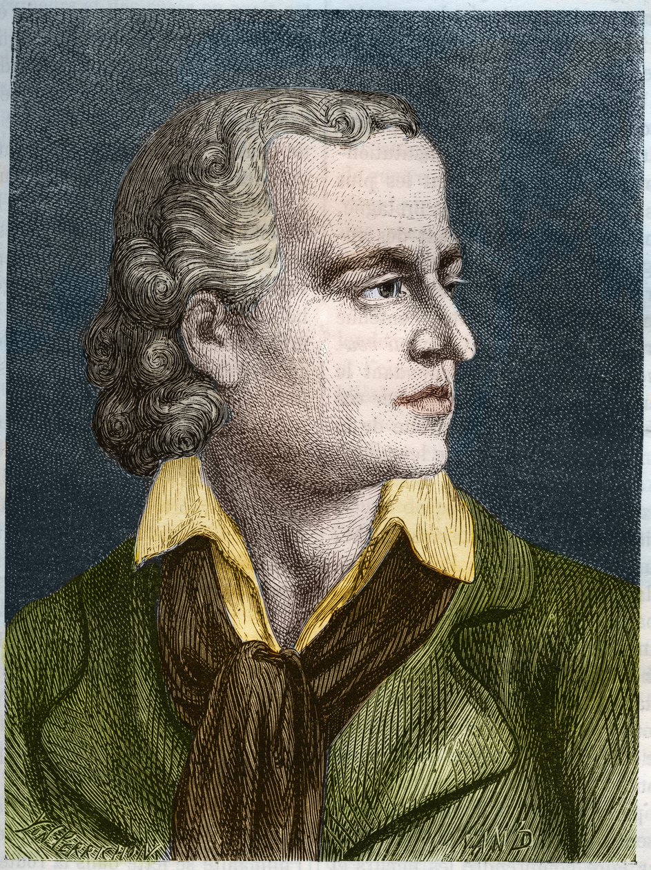 Portret Louis-Joseph (Louis Joseph) Charlier (1754-1797) Francuski polityk. Grawer z 1866 r. w „Histoire de la Revolution francaise” Adolphe Thiers. Prywatna kolekcja. autorstwa Anonymous Anonymous
