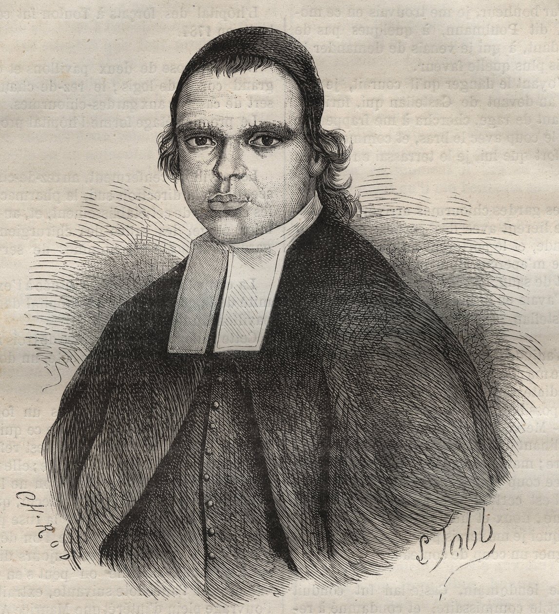 Portret Louisa Bonafous, w religii brata Leotade, oskarżonego o gwałt i morderstwo. Zmarł w Toulon Bagne 27 stycznia. 1850. Grawer w „Historii skazanych od ich powstania do dnia dzisiejszego”” (1877) Pierre Zaccone (1817-1895) (Colonia Penale - Pe autorstwa Anonymous Anonymous