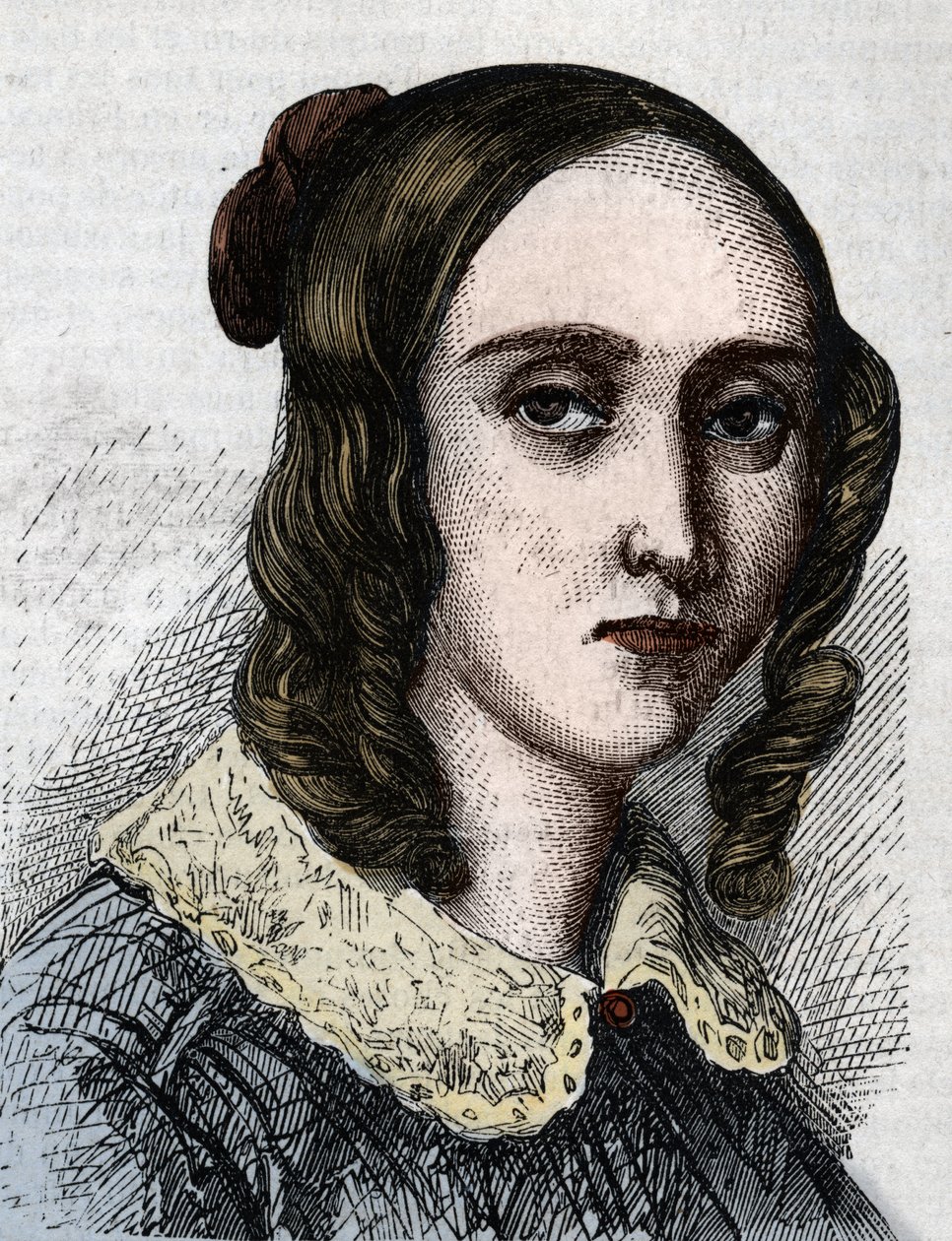 Portret Louise Farrenc 1804-1875. Pianistka, kompozytorka, nauczycielka języka francuskiego. autorstwa Anonymous Anonymous
