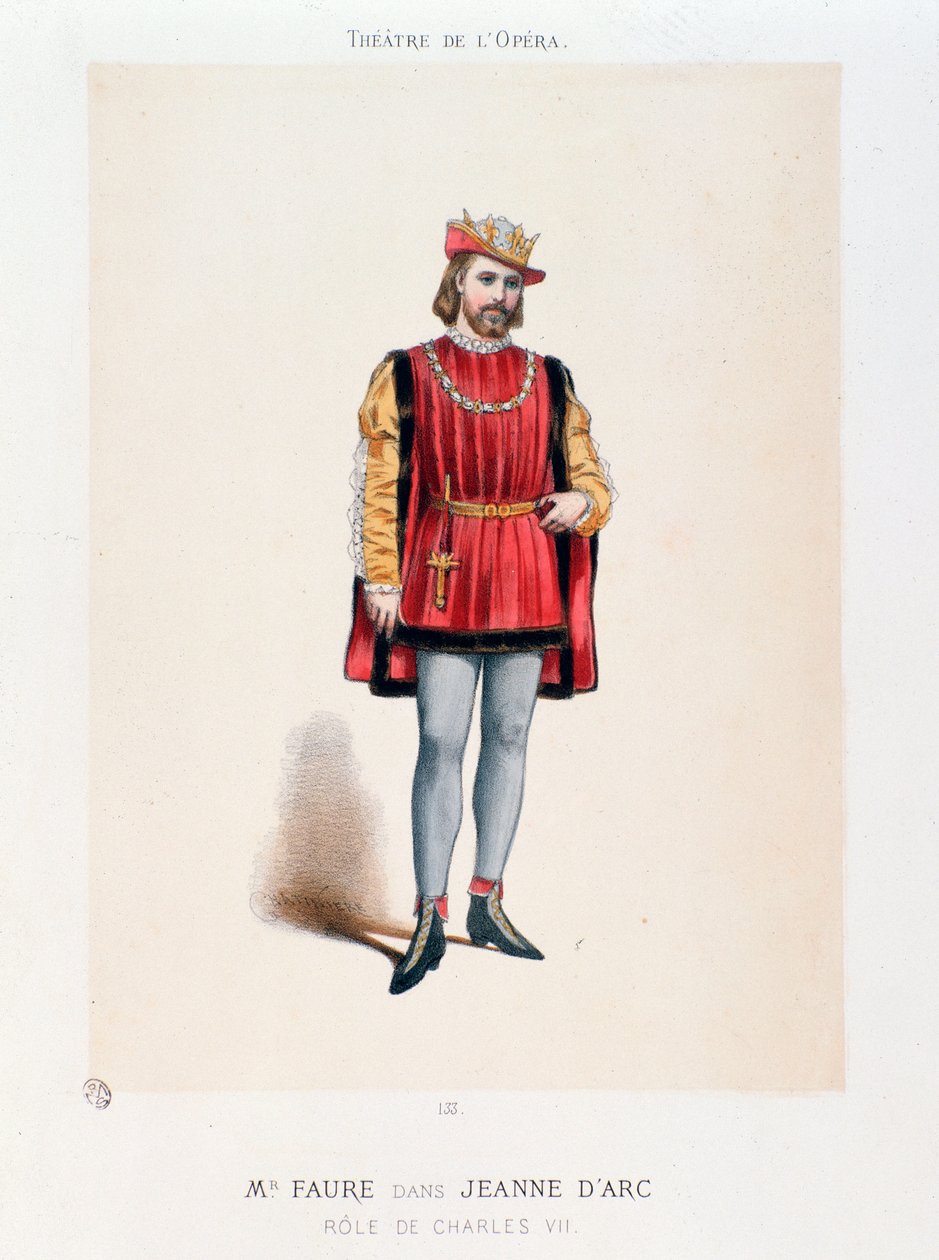 Portret pana Faure w interpretacji króla Karola VII w operze Joanna d