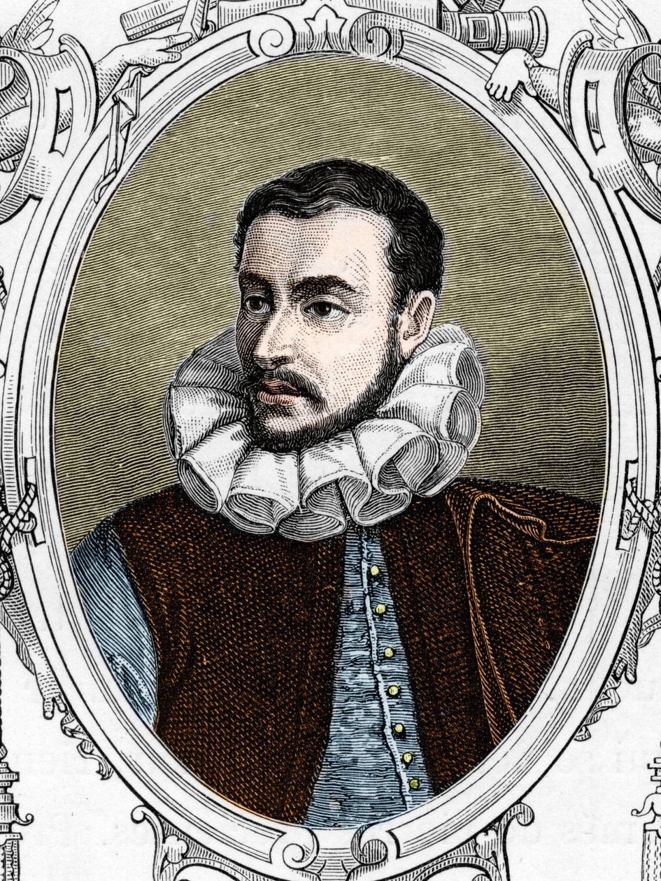 Portret Paolo Caliari powiedział Paolo Veronese (1528-1588) włoski malarz. 1859 grawerowanie w „”galeriach Europy – Włochy” autorstwa Armengaud. Prywatna kolekcja. autorstwa Anonymous Anonymous