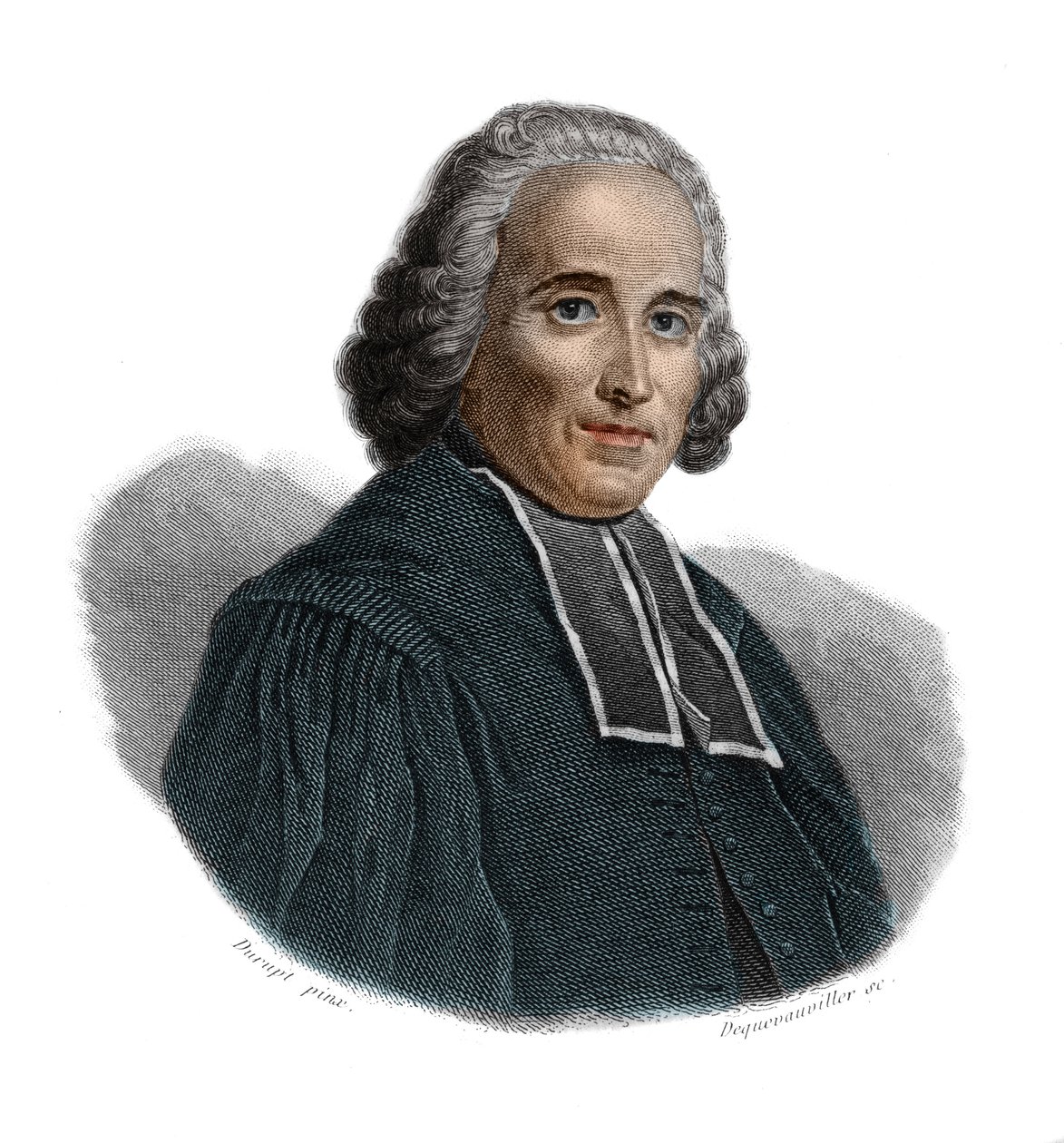 Portret Roberta Josepha (Robert-Joseph) Pothier (1699-1772), francuskiego prawnika w „Portretach i historii użytecznych mężczyzn: mężczyzn i kobiet wszystkich krajów i wszystkich warunków, którzy nabyli prawa do uznania mężczyzn” opublikowany i pr autorstwa Anonymous Anonymous