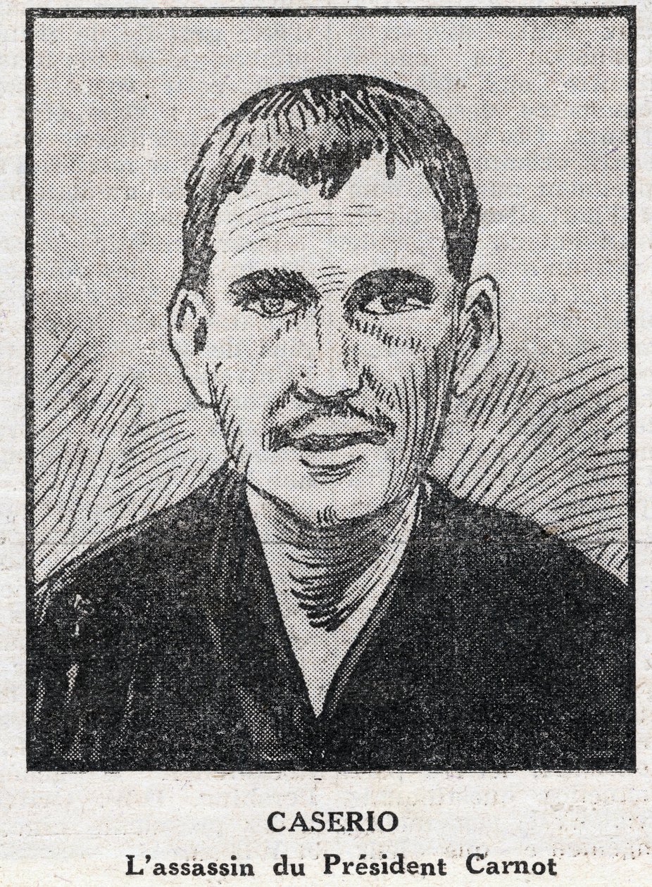 Portret Sante Geronimo Caserio (Jeronimo Caserio autorstwa Anonymous Anonymous