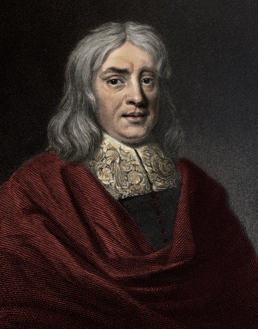 Portret Thomasa Sydenhama (1624-1689), angielskiego lekarza - Thomas Sydenham 1624-1689, angielskiego lekarza autorstwa Anonymous Anonymous