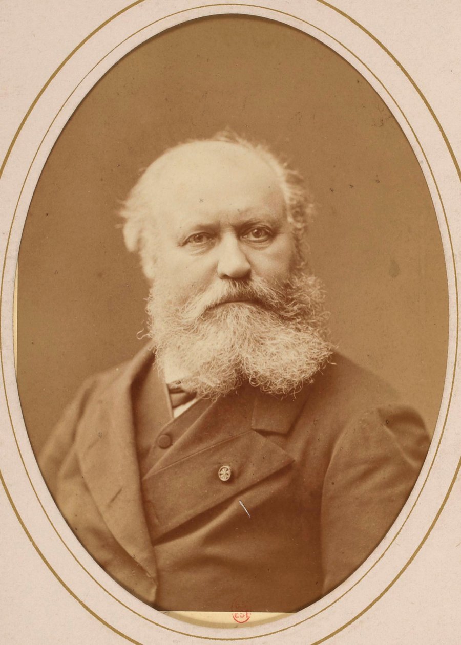 Portret kompozytora Charlesa Gounoda (1818-1893), Anonim . Zdjęcie albuminy. Prywatna kolekcja autorstwa Anonymous Anonymous