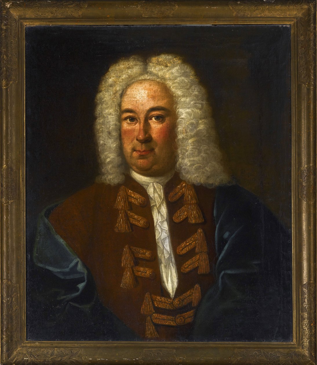 Portret kompozytora Georga Friedricha Haendla (Haendla) (1685-1759), Anonim. Olej na płótnie, format : 76x64 autorstwa Anonymous Anonymous