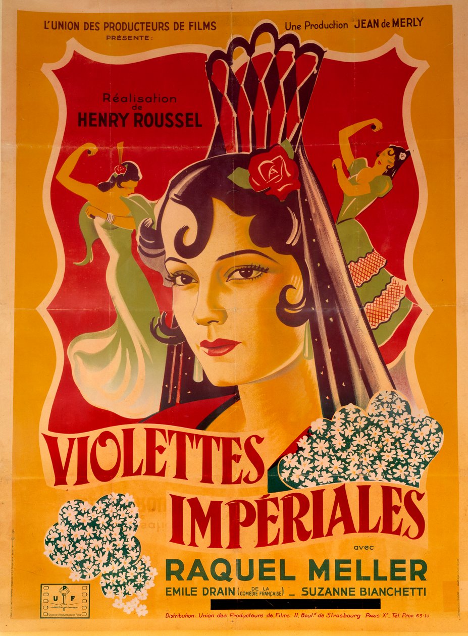 Plakat do filmu „Violettes imperiales” Henry